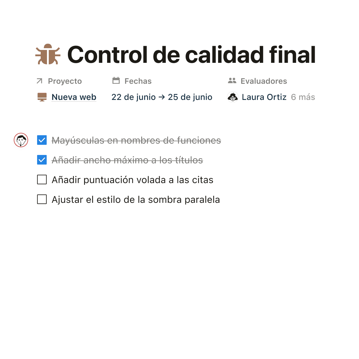 es-ES Notion-Agent Projects Back
