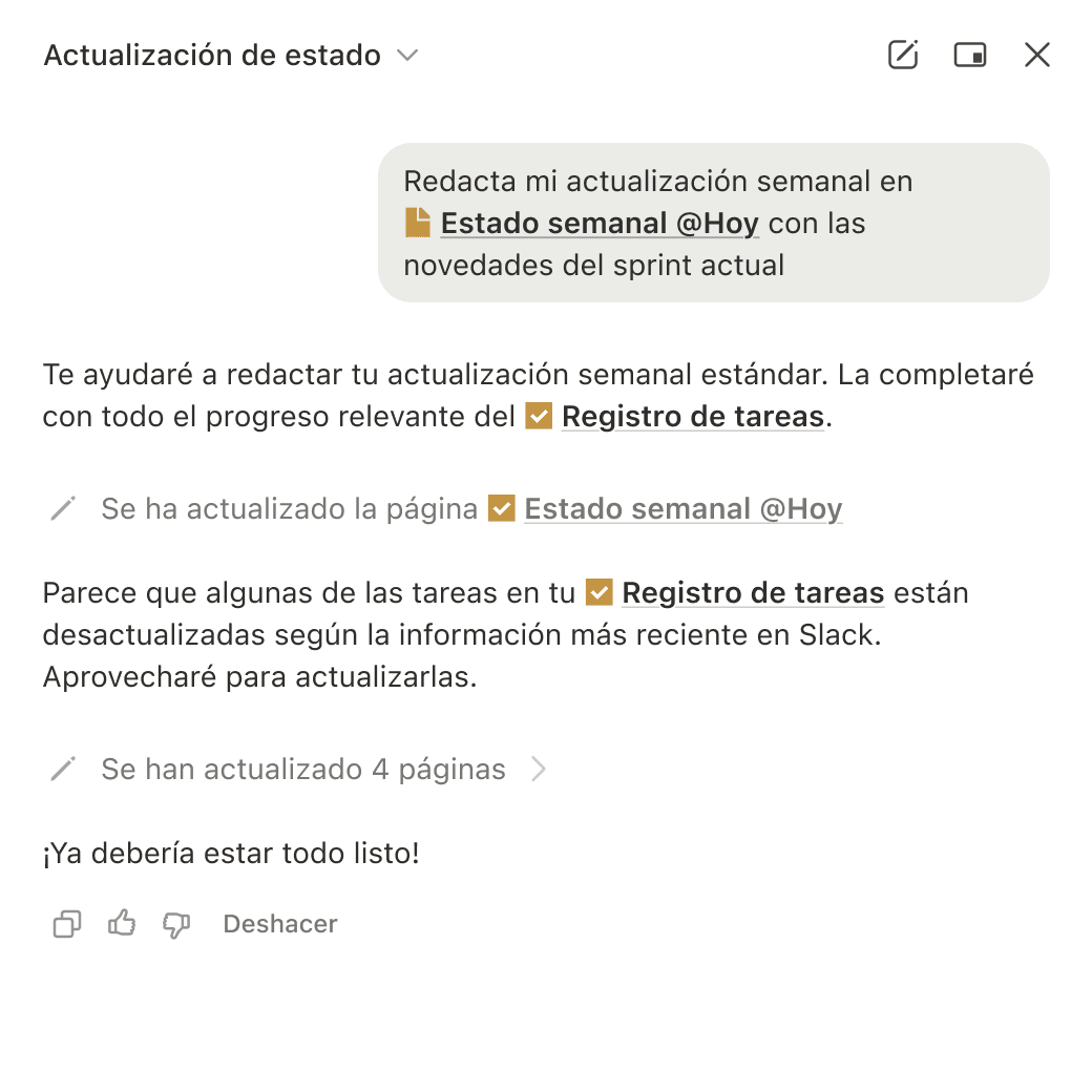 es-ES Notion-Agent Notion-Agent Front