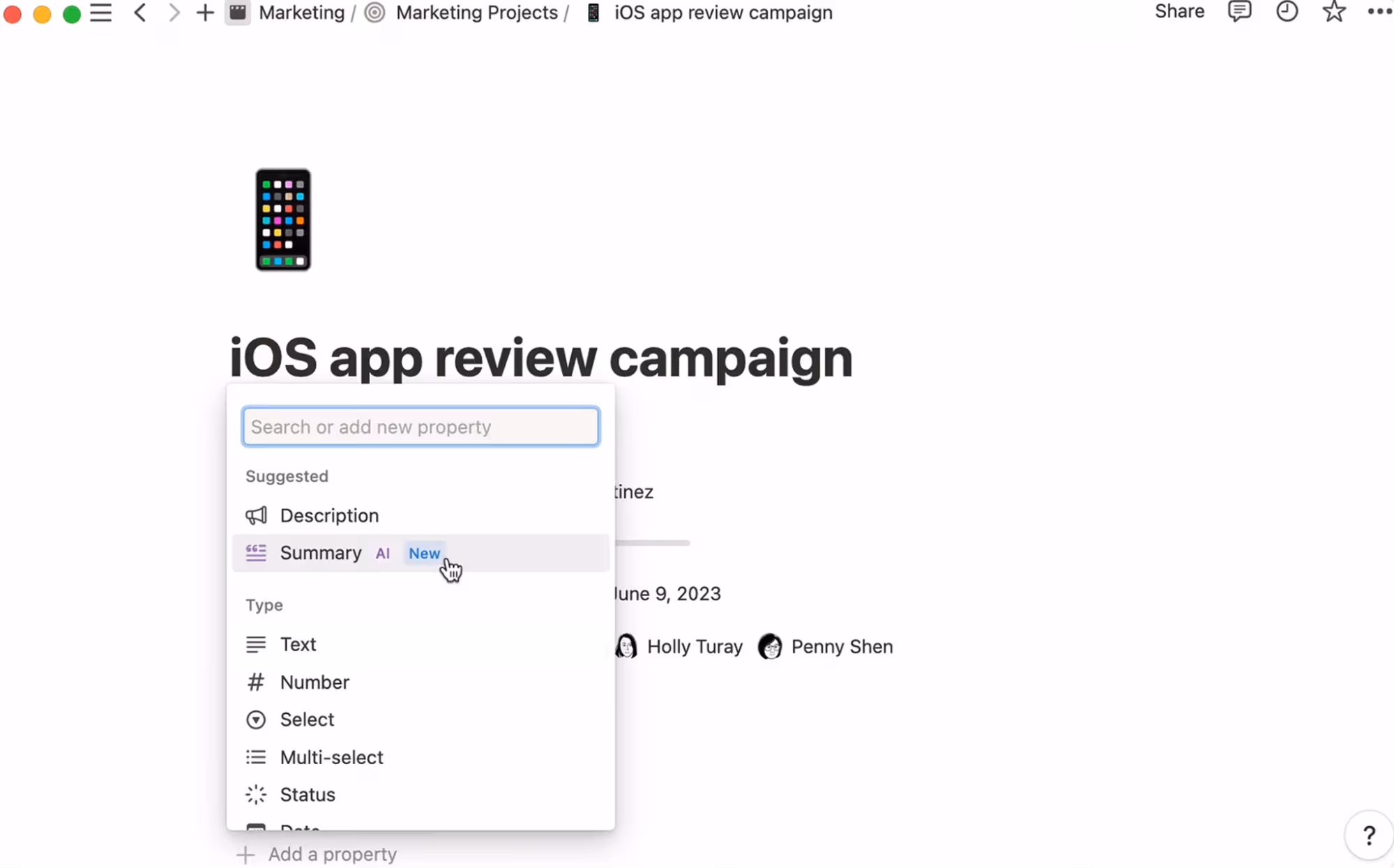 How to generate an AI summary in Notion